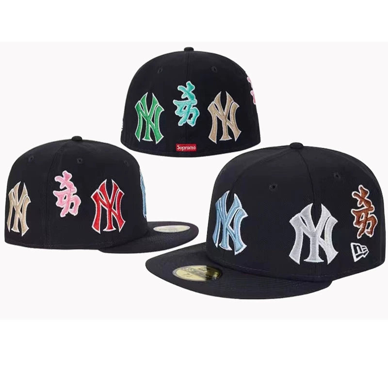 N*W ERA X SUPR*ME FIFTED CAP