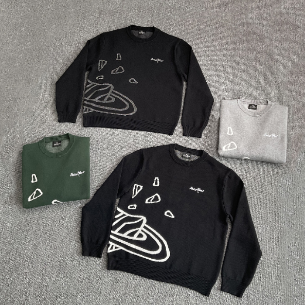 BR*KEN PL*NET SWEATER