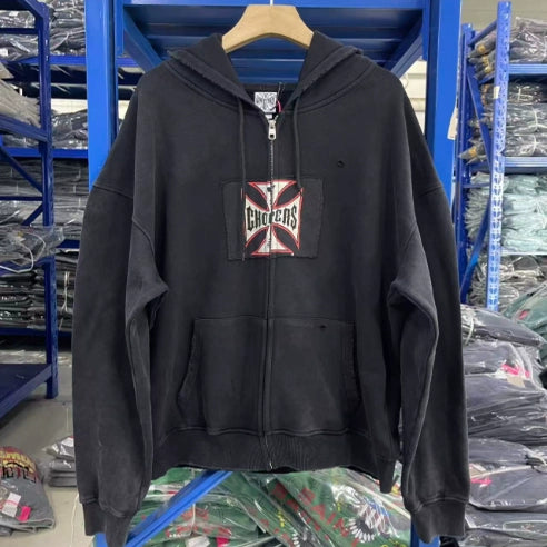 WEST C*AST CHOPPERS HOODIE ZIP