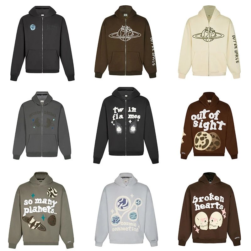 BRO*EN PLANET ZIPPER