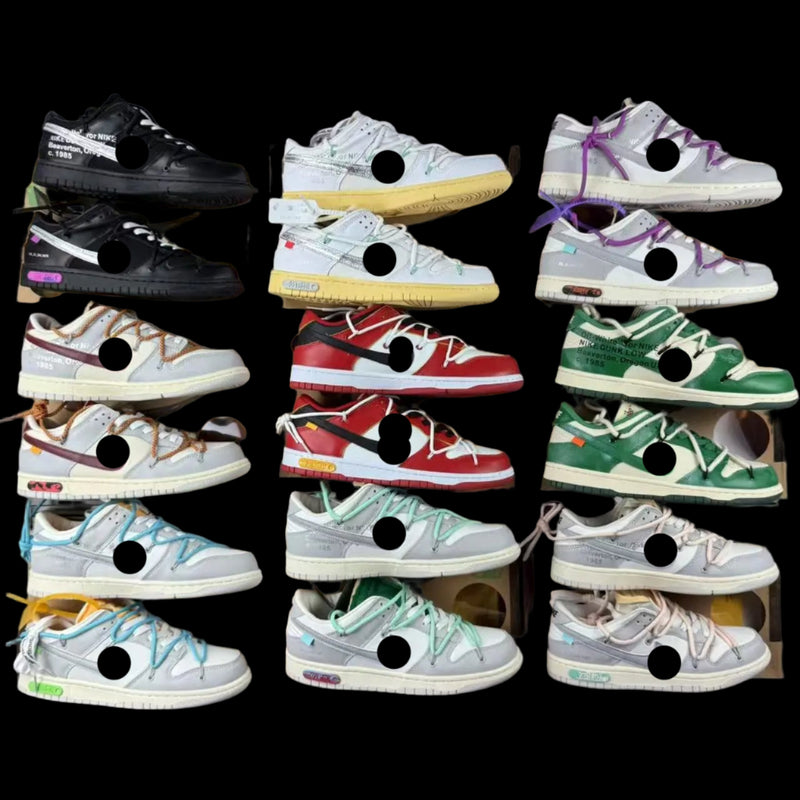 DUNK LOW OFF W*ITE ALEATORIAS