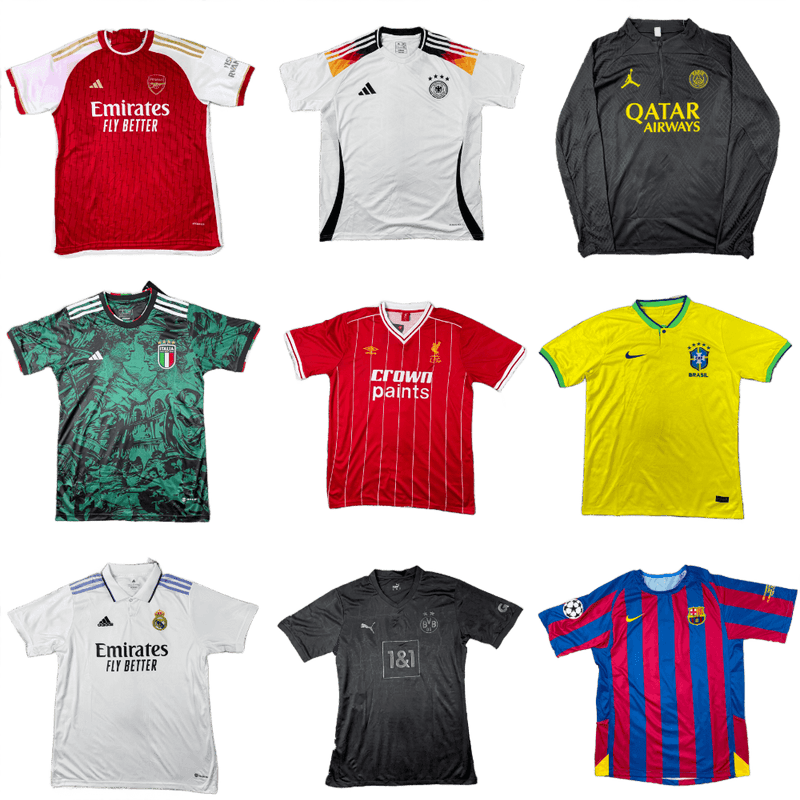 CAMISETAS FUTBOL ALEATORIOS